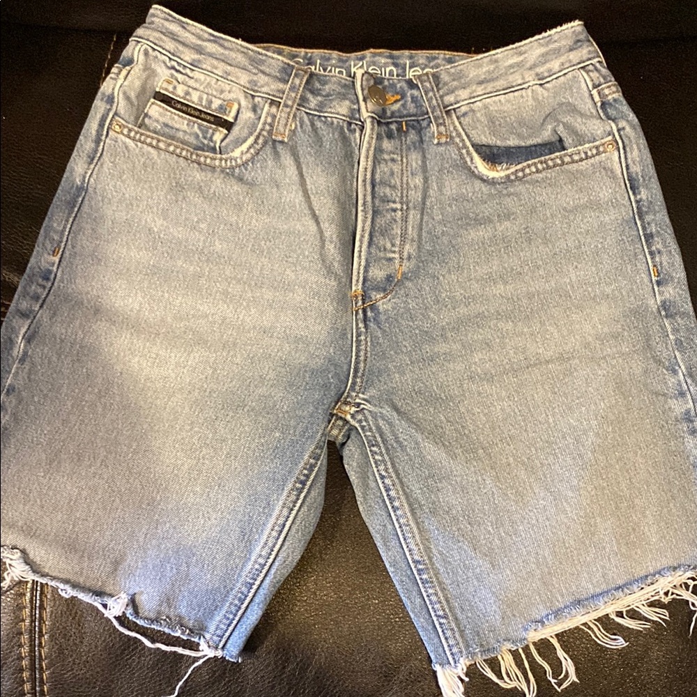 Calvin Klein Denim Cutoff Shorts